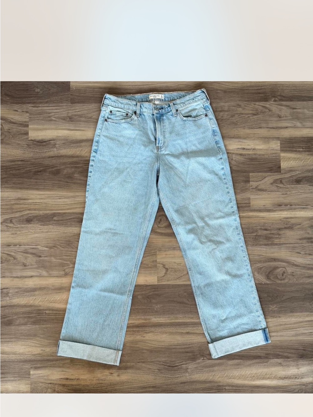 Abercrombie The Baggy Low Rise Curve Love size 30